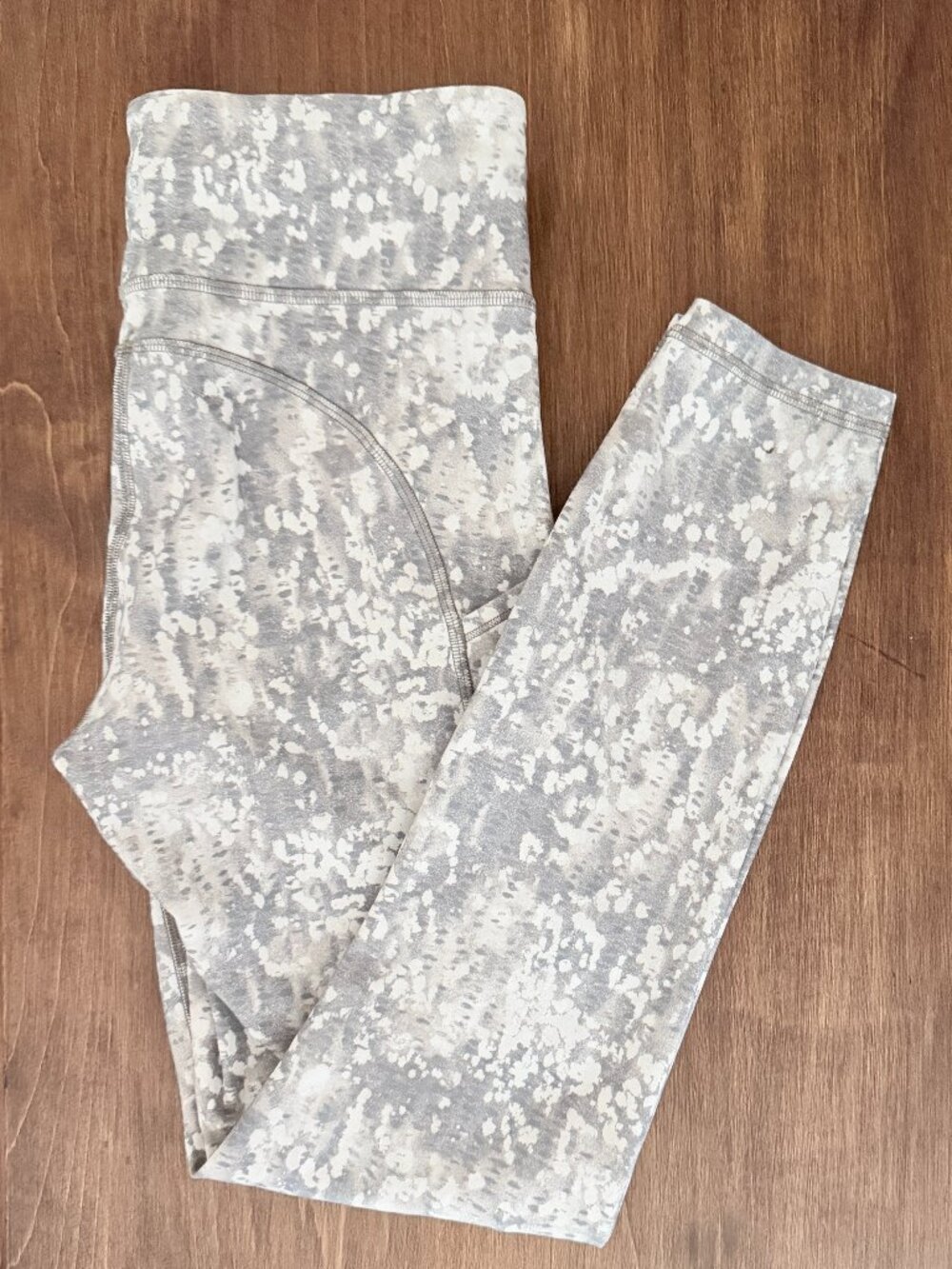 Lululemon Invigorate High-Rise Tight 25" Gritstone White Opal Multi Size 6
